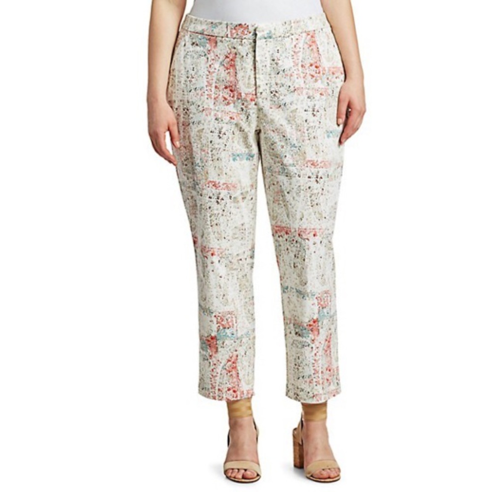 NYDJ Paisley Impression Everyday Trouser Pants